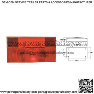 Standard RV Tail Light
