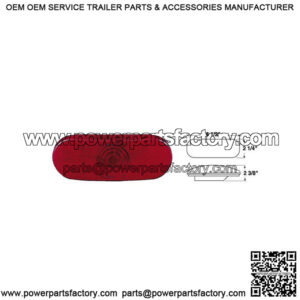 Grommet Mount Oval Tail Light