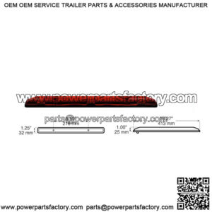 LED Rear Identification 3-Light Bar