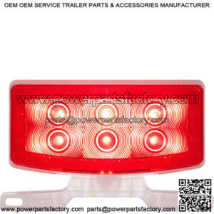 LED Left Hand Under 80" Wide Trailer Tail Light