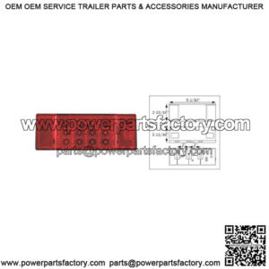 LED Micro-Flex? Low Profile Right Hand Trailer Tail Light