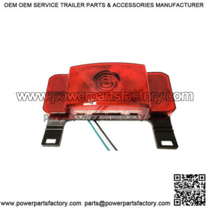 LED Low-Pro Left Hand RV Tail Light w/ Black Base