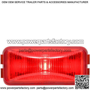 Red Mini Thin Line LED Marker/Clearance Light