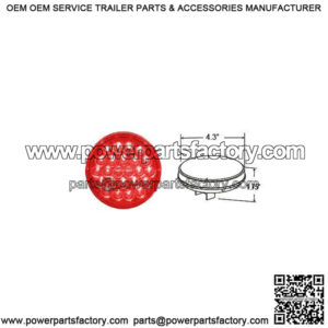 4" Round LED Stop/Turn/Tail Lamp