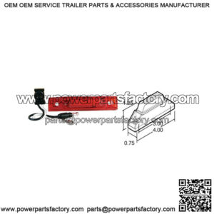 Model 35? LED 3/4" Slim Marker Light