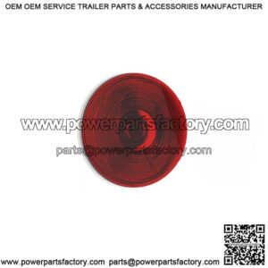 Mount? II 4" Round Stop/Turn/Tail Lamp, Clear Housing