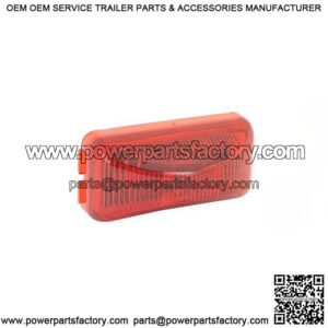 Hi Count? Red Rectangle LED Clearance Light, 3"