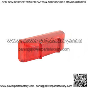 Super Nova? Red Rectangle LED Clearance Light,PC 4"