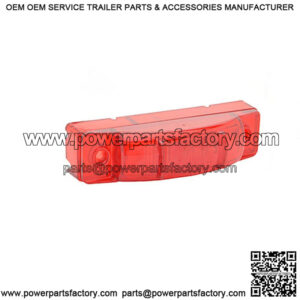 Super Nova? Red Thin-Line Rectangle LED Clearance Light, PC 4"