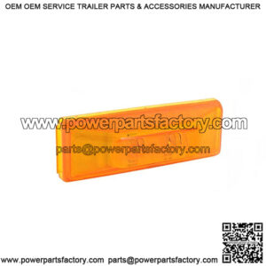 Super Nova? Amber Rectangle LED Clearance Light, 4"