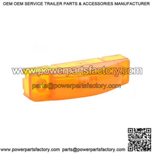 Super Nova? Amber Thin-Line Rectangle LED Clearance Light, 4"