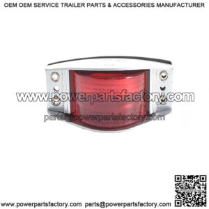 Red Narrow-Rail Steel Clearance Light