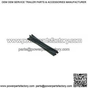 3/16" x 3" Black Heat Shrink Tubing, 5-pack