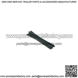 1/4" x 3" Black Heat Shrink Tubing, 4-pack