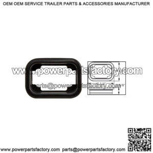Rectangular Light Mounting Grommet