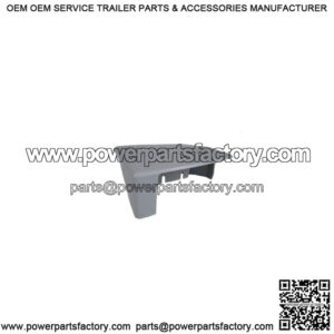 Taillight Cover for 2" Frames, Gray (Right Side)