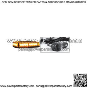 Mini LED Amber Light Bar 11"