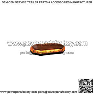 Hexagonal LED Amber Light Bar 15"