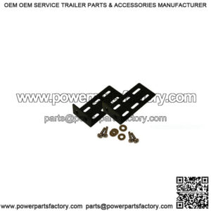 Dual Function LED Clear Light Bar L Bracket Risers