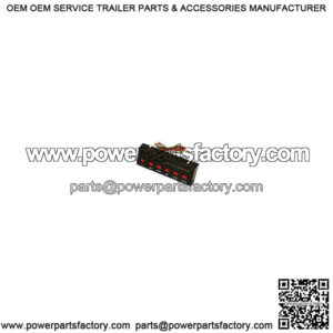 Dual Function LED Clear Light Bar 6 Switch Panel