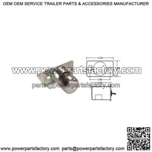 Model26? Surface Mount License Plate Lamp