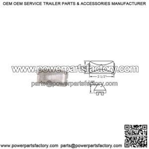 Molded Plastic License Light