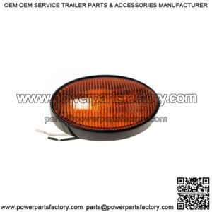RV Oval Amber Porch/Utility Light