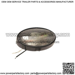 RV Oval Porch/Utility Light w/ Switch#RVPL7CB