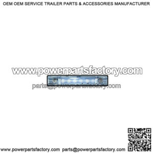 White 18 LED Utility 8" Strip Light w/Pigtail