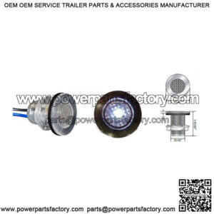 White LED Utility / Livewell Light with Pigtail