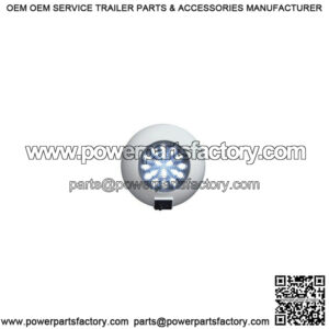 White 18 LED Interior Accent Light, 4" Round