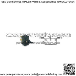 Toggle Switch, (On-Off-Mon On)