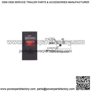 Illuminated Rocker Switch, (On-Off)