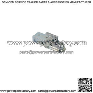 2-1/2" Channel x 1-7/8" Ball Straight Tongue Trailer Coupler