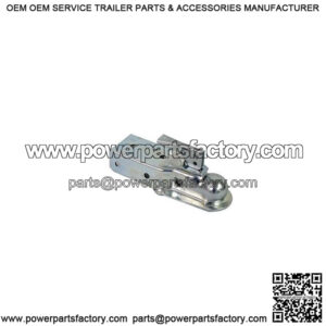 2" Channel x 2" Ball Straight Tongue Trailer Coupler