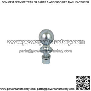 2" Regular Duty, Zinc Trailer Hitch Ball