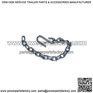30" Trailer Safety Chain w/Slip Hook, 5K