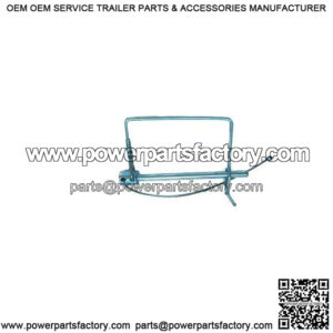 1/4" Zinc Plated Safety Pin with 5" Lanyard