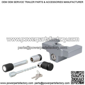 Coupler & Hitch Lock Set w/ Lip Lock -1/2" to 2-1/2", 2"