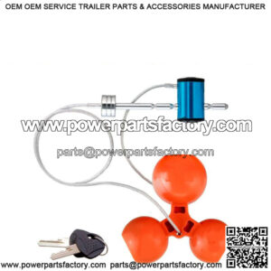 Tri-Ball Trailer Coupler Lock