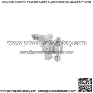 Rapid Hitch Adjustable 6" Drop Drawbar with 2" & 2-5/16" Ball,