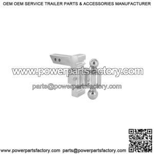 Rapid Hitch 2-1/2" Adjustable 6" Drop Drawbar with 2" & 2-5/16" Ball,