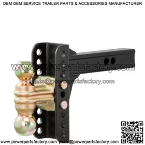 HD Adjustable Dual-Ball Mount, 2", 2-5/16"