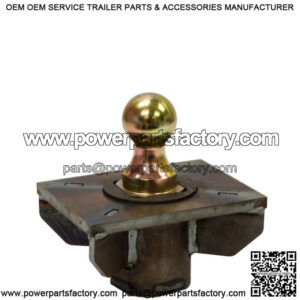 Gooseneck Flip Ball Hitch, Flatbed Kit