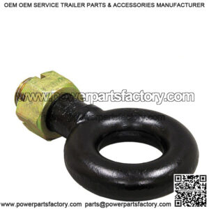 22.5-Ton Forged Steel Lunette Ring w/Nut