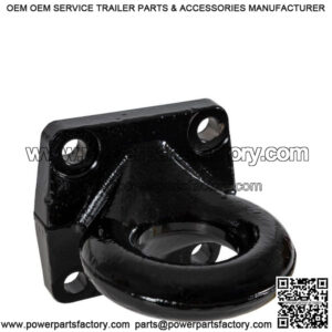 Forged 4-Bolt Mount Lunette Drawbar Ring, 42k