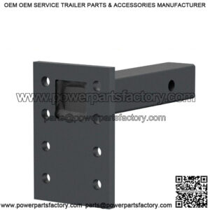 Adjustable 2" Receiver Pintle Mount, 15K