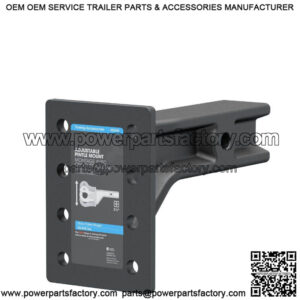 Adjustable 2-1/2" Receiver Pintle Mount, 20K