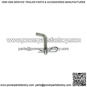 1/2" Diameter Trailer Hitch Pin & Clip Set
