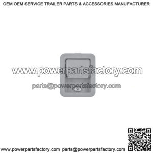 Locking Large Paddle Latch, Plain Finish